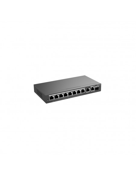 Ruijie Networks RG-ES210GS-P switch Gestionado L2 Gigabit Ethernet (10 100 1000) Energía sobre Ethernet (PoE) Negro