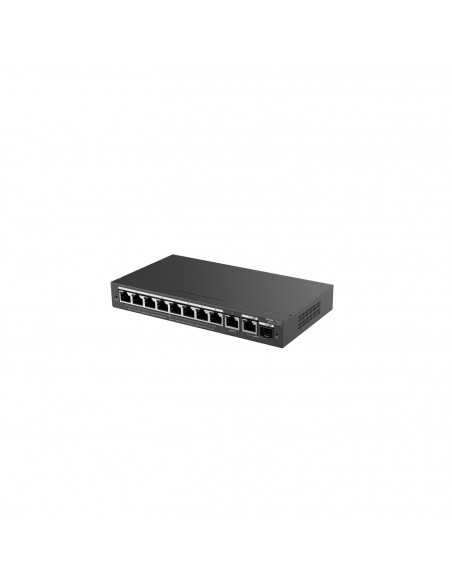 Ruijie Networks RG-ES210GS-P switch Gestionado L2 Gigabit Ethernet (10 100 1000) Energía sobre Ethernet (PoE) Negro