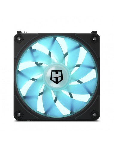 NOX NXHUMMERELINKBK sistema de refrigeración para ordenador Carcasa del ordenador Ventilador 12 cm Negro 1 pieza(s)
