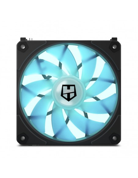 NOX NXHUMMERELINKBK sistema de refrigeración para ordenador Carcasa del ordenador Ventilador 12 cm Negro 1 pieza(s)