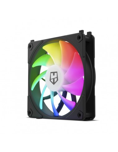 NOX NXHUMMERELINKBK sistema de refrigeración para ordenador Carcasa del ordenador Ventilador 12 cm Negro 1 pieza(s)