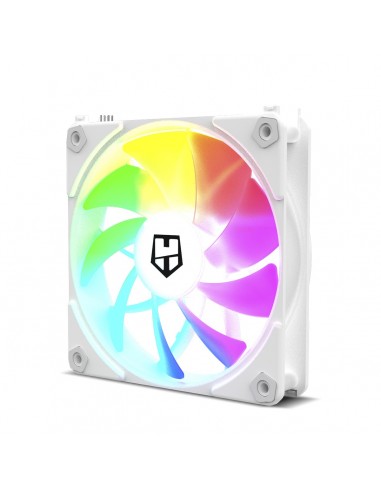 NOX NXHUMMERELINKWH sistema de refrigeración para ordenador Carcasa del ordenador Ventilador 12 cm Blanco 1 pieza(s)