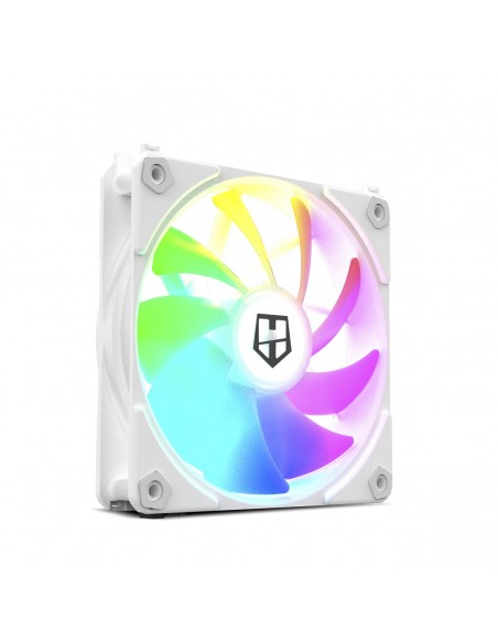 NOX NXHUMMERELINKWH sistema de refrigeración para ordenador Carcasa del ordenador Ventilador 12 cm Blanco 1 pieza(s)