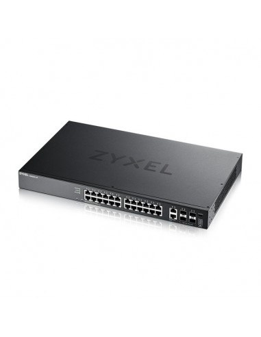 Zyxel XGS2220-30 Gestionado L3 Gigabit Ethernet (10 100 1000) Negro