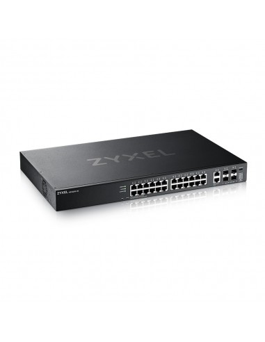 Zyxel XGS2220-30 Gestionado L3 Gigabit Ethernet (10 100 1000) Negro