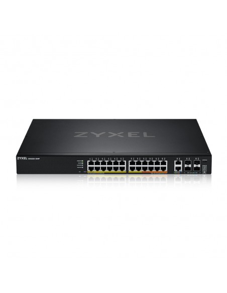Zyxel XGS2220-30HP Gestionado L3 Gigabit Ethernet (10 100 1000) Energía sobre Ethernet (PoE) Negro