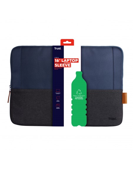 Trust Lisboa 40,6 cm (16") Funda Azul