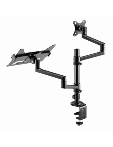 Gembird MA-DA-04 soporte para monitor 81,3 cm (32") Negro Escritorio