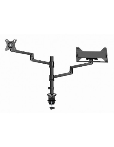 Gembird MA-DA-04 soporte para monitor 81,3 cm (32") Negro Escritorio