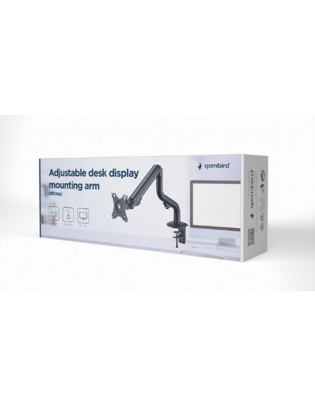 Gembird MA-DA1-02 soporte para monitor 81,3 cm (32") Negro Escritorio Gembird MA-DA1-02 soporte para monitor 81,3 cm (32") Negro Escritorio