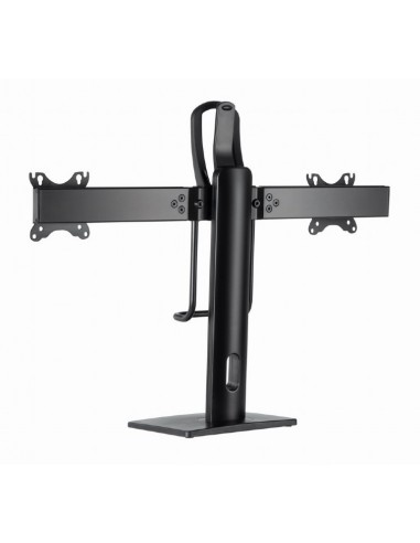Gembird MS-D2-01 soporte para monitor 68,6 cm (27") Negro Escritorio