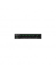 Ruijie Networks RG-ES106D-P V2 switch No administrado Fast Ethernet (10 100) Energía sobre Ethernet (PoE) Negro