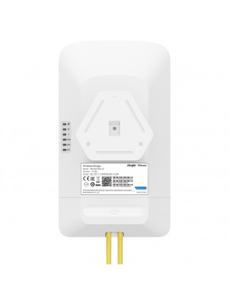 Ruijie Networks RG-EST350 V2 punto de acceso inalámbrico 867 Mbit s Blanco Energía sobre Ethernet (PoE)