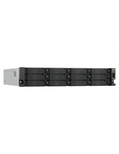 QNAP TS-H1277AXU-RP NAS Bastidor (2U) Ethernet Negro E-2136
