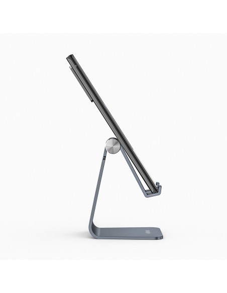 AISENS Soporte De Sobremesa Tamaño M Ajustable (1 Pivote) Para Movil   Tablet, Gris