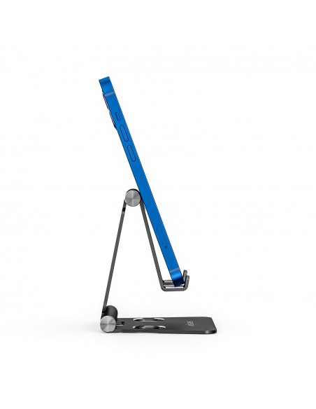 AISENS Soporte De Sobremesa Tamaño M Ajustable (2 Pivotes) Para Movil   Tablet, Negro