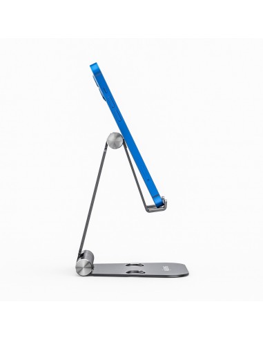 AISENS Soporte De Sobremesa Tamaño XL Ajustable (2 Pivotes) Para Movil   Tablet, Gris