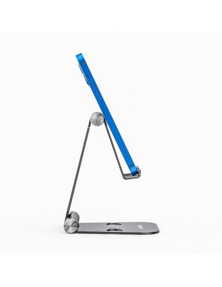 AISENS Soporte De Sobremesa Tamaño XL Ajustable (2 Pivotes) Para Movil   Tablet, Gris