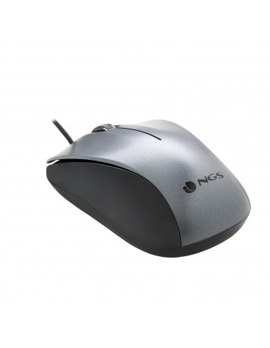 NGS CREW ratón Ambidextro USB tipo A Óptico 1200 DPI