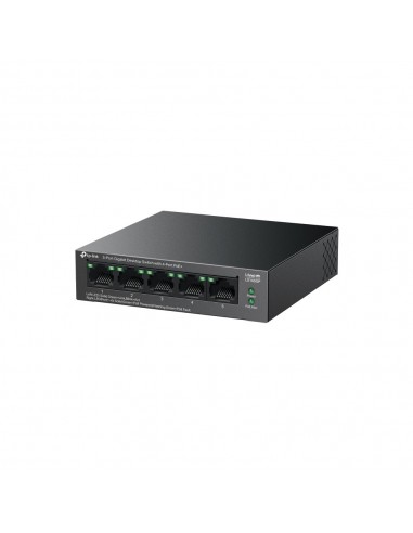 TP-Link LiteWave LS105GP switch No administrado Gigabit Ethernet (10 100 1000) Energía sobre Ethernet (PoE) Negro