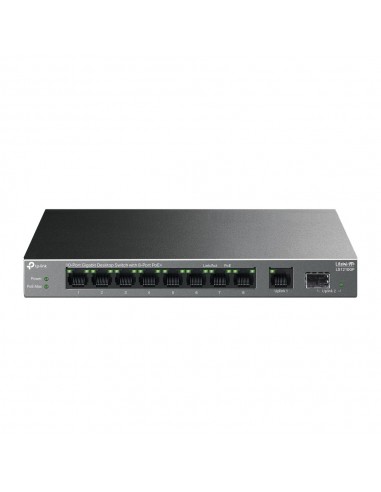 TP-Link LiteWave LS1210GP switch No administrado Gigabit Ethernet (10 100 1000) Energía sobre Ethernet (PoE) Negro