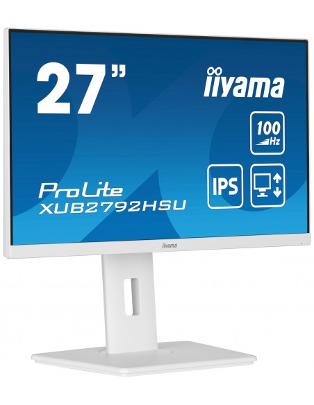 iiyama ProLite XUB2792HSU-W6 LED display 68,6 cm (27") 1920 x 1080 Pixeles Full HD Blanco