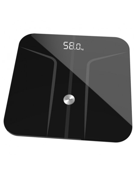 Cecotec 04152 báscula de baño Rectángulo Negro Báscula personal electrónica