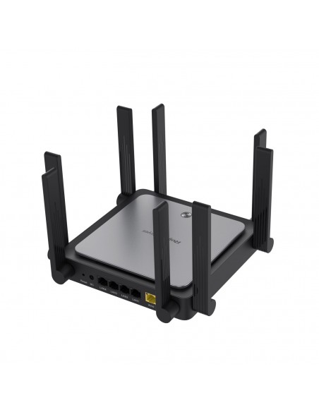 Ruijie Networks RG-EW3200GX PRO router inalámbrico Gigabit Ethernet Doble banda (2,4 GHz   5 GHz) Negro