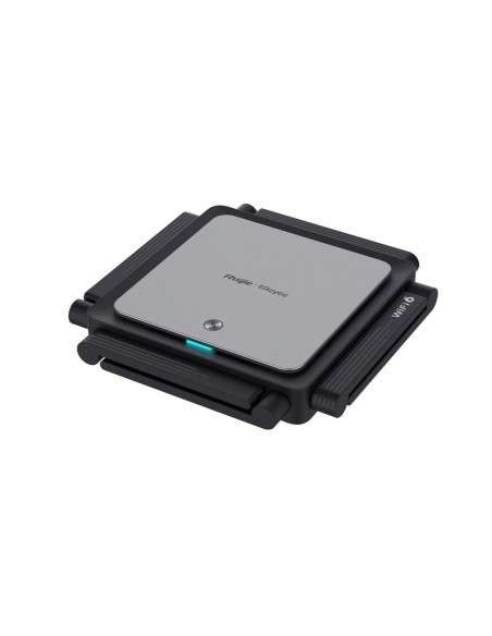 Ruijie Networks RG-EW3200GX PRO router inalámbrico Gigabit Ethernet Doble banda (2,4 GHz   5 GHz) Negro