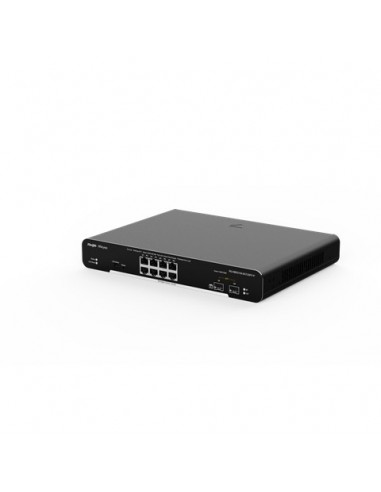 Ruijie Networks RG-NBS3100-8GT2SFP-P switch Gestionado L2 Gigabit Ethernet (10 100 1000) Energía sobre Ethernet (PoE) Negro