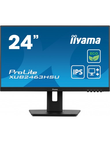 iiyama ProLite XUB2463HSU-B1 pantalla para PC 61 cm (24") 1920 x 1080 Pixeles Full HD LED Negro