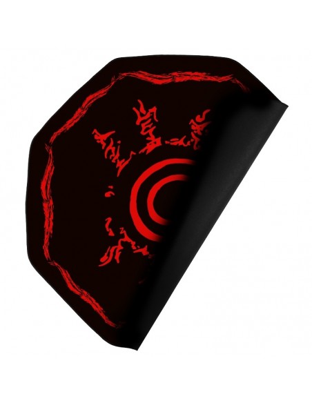 Konix Naruto 80381117180 alfombra Interior Alfombra para suelo Negro, Rojo