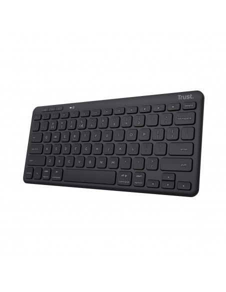 Trust Lyra teclado USB + RF Wireless + Bluetooth QWERTY Español Negro