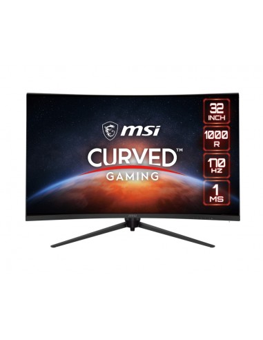 MSI G321CQP E2 pantalla para PC 80 cm (31.5") 2560 x 1440 Pixeles Wide Quad HD LCD Negro