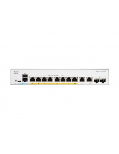 Cisco C1200-8P-E-2G switch Gestionado L2 L3 Gigabit Ethernet (10 100 1000) Blanco