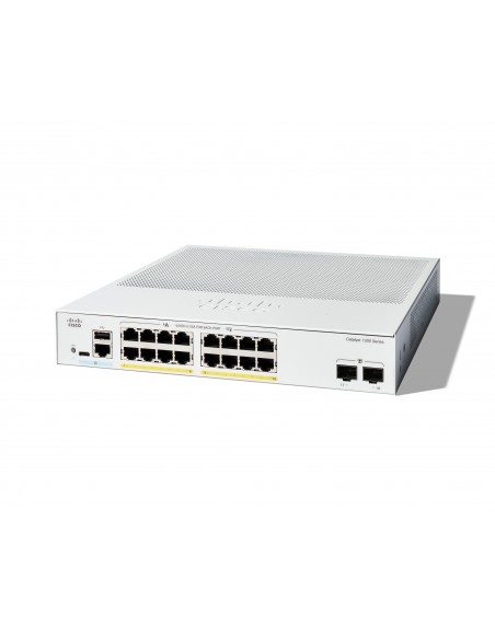 Cisco C1300-16FP-2G switch Gestionado L2 L3 Gigabit Ethernet (10 100 1000) Blanco