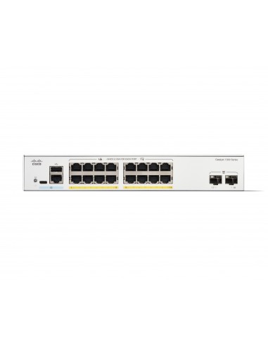 Cisco C1300-16FP-2G switch Gestionado L2 L3 Gigabit Ethernet (10 100 1000) Blanco