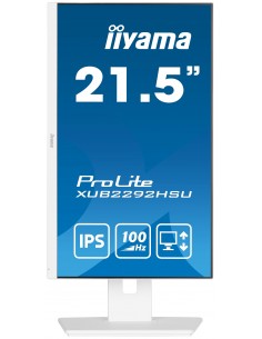 iiyama ProLite XUB2292HSU-W6 pantalla para PC 54,6 cm (21.5") 1920 x 1080 Pixeles Full HD LED Blanco 2