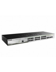 D-Link DGS-1210-28 ME E switch Gestionado L2+ Gigabit Ethernet (10 100 1000) 1U Negro, Gris