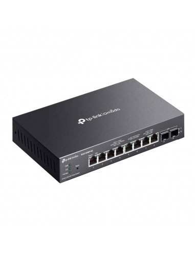 TP-Link Omada SG2210XMP-M2 switch Gestionado L2 L2+ 2.5G Ethernet (100 1000 2500) Energía sobre Ethernet (PoE) Negro