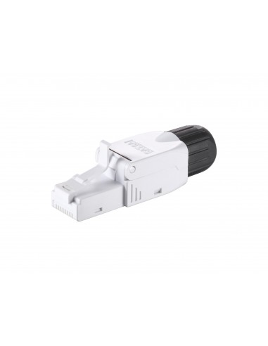 Equip 121162 conector RJ-45 Negro, Blanco