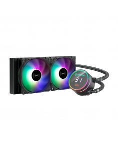 UNYKAch AquaStorm 240 Procesador Sistema de refrigeración líquida todo en uno 12 cm Negro 1 pieza(s)