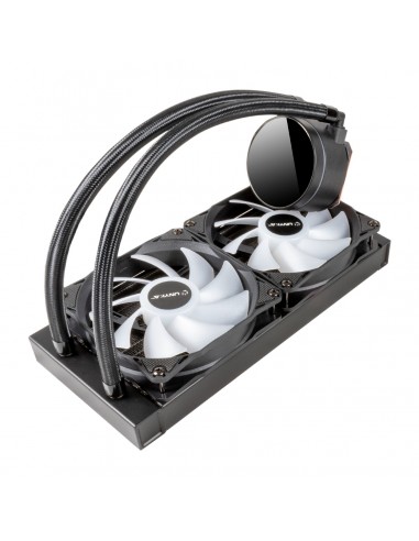 UNYKAch AquaStorm 240 Procesador Sistema de refrigeración líquida todo en uno 12 cm Negro 1 pieza(s)