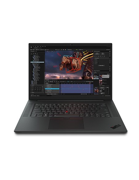 Lenovo ThinkPad P1 Gen 6 Estación de trabajo móvil 40,6 cm (16") WQXGA Intel® Core™ i7 i7-13700H 16 GB DDR5-SDRAM 512 GB SSD Lenovo ThinkPad P1 Gen 6 Estación de trabajo móvil 40,6 cm (16") WQXGA Intel® Core™ i7 i7-13700H 16 GB DDR5-SDRAM 512 GB SSD