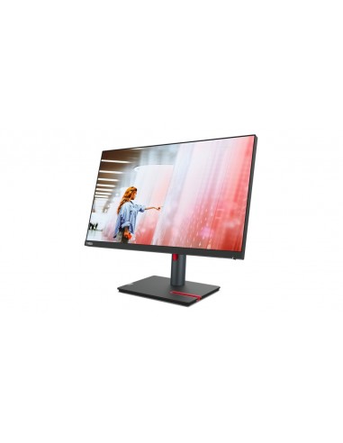 Lenovo ThinkVision P24q-30 LED display 60,5 cm (23.8") 2560 x 1440 Pixeles Quad HD Negro