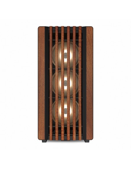 Sharkoon REBEL C70M RGB Full Tower Negro, Madera