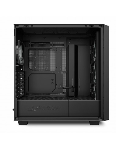 Sharkoon REBEL C70M RGB Full Tower Negro, Madera