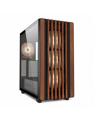 Sharkoon REBEL C70G RGB Full Tower Negro, Madera