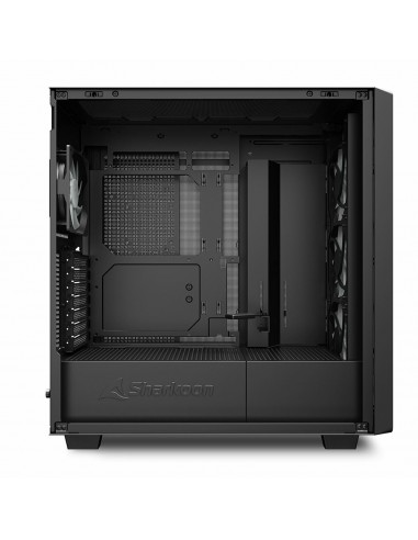 Sharkoon REBEL C70G RGB Full Tower Negro, Madera