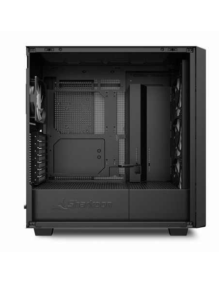 Sharkoon REBEL C70G RGB Full Tower Negro, Madera